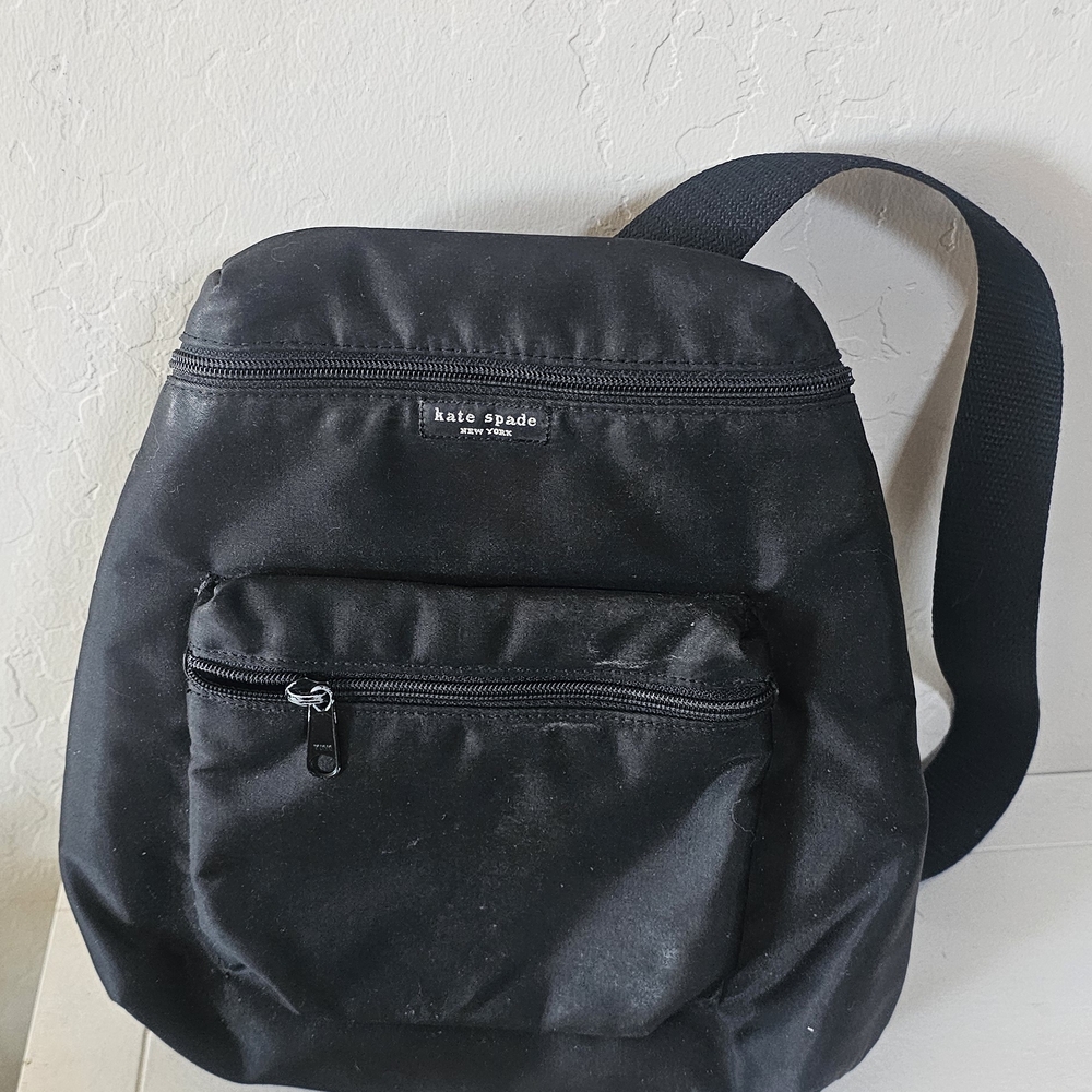 Black Kate Spade Nylon Classic Backpack